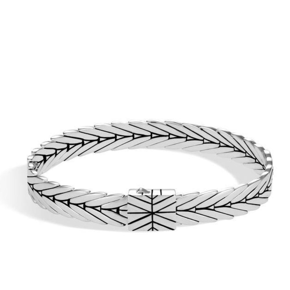 John Hardy Modern Link Sterling Silver Bracelet *E